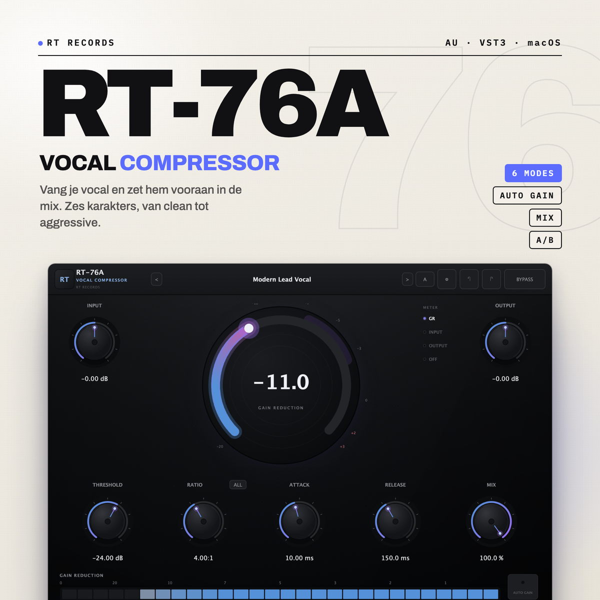 RT-76A Vocal Compressor – Plug-in